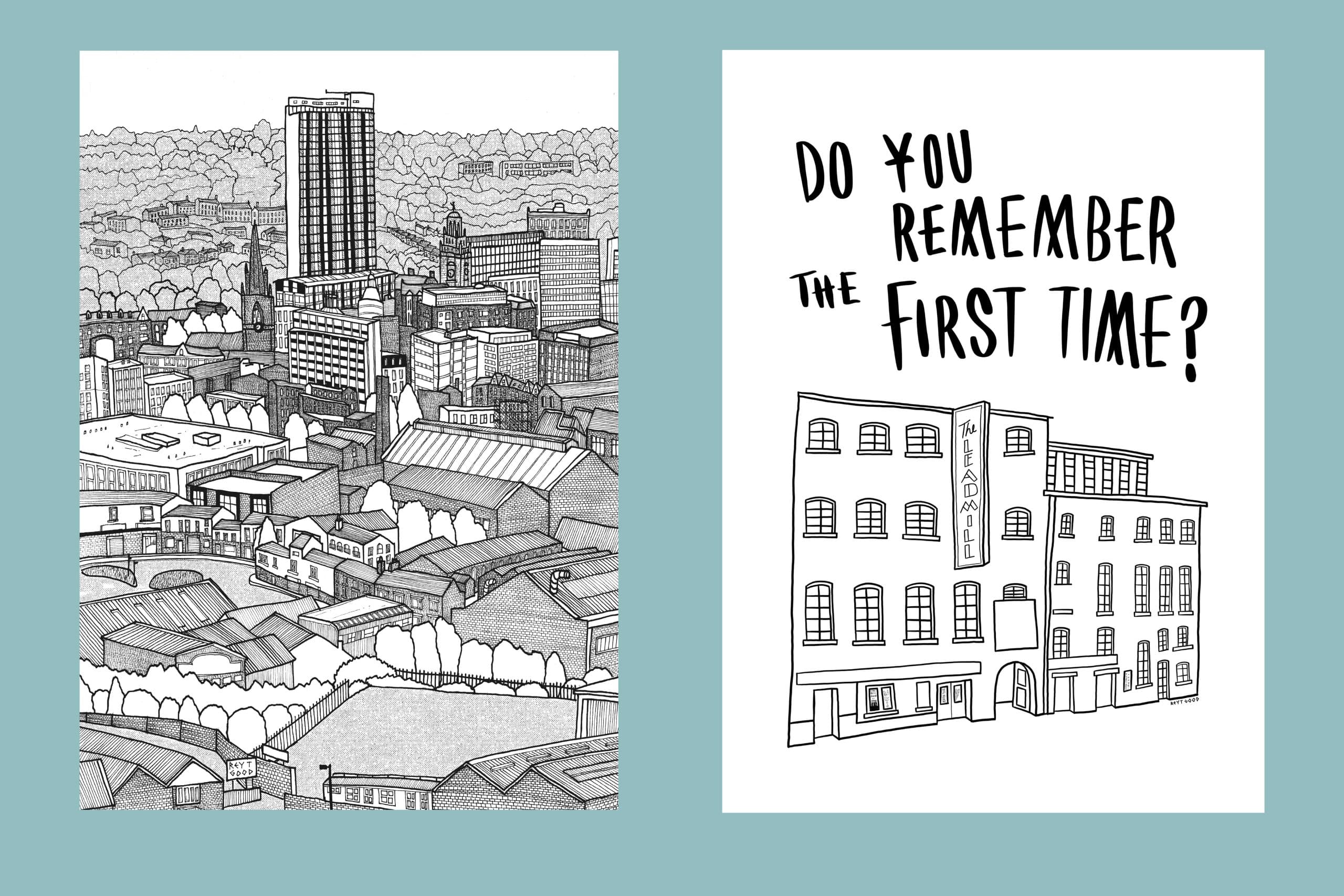 Sheffield colouring book (20 page A4) - Image 4