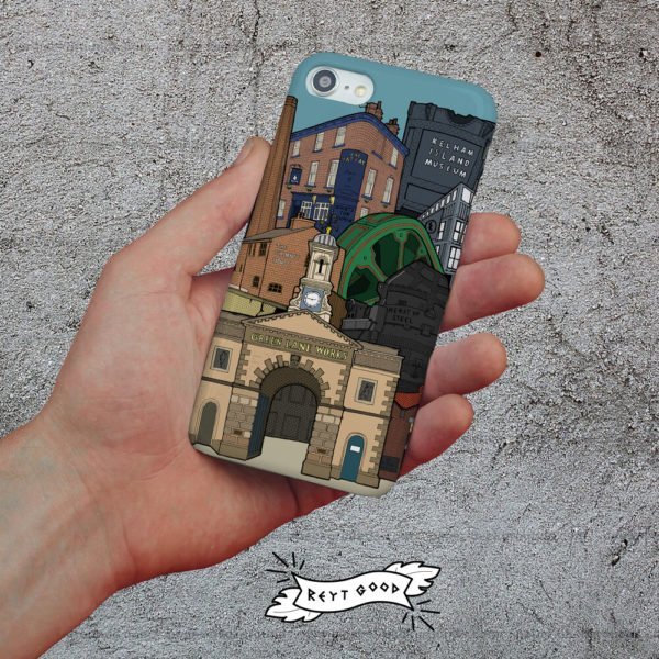 Kelham Island Cityscape - Phone Case