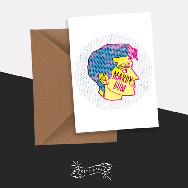 Arctic Monkeys ‘Mardy Bum’ Lyrics - Greetings Card