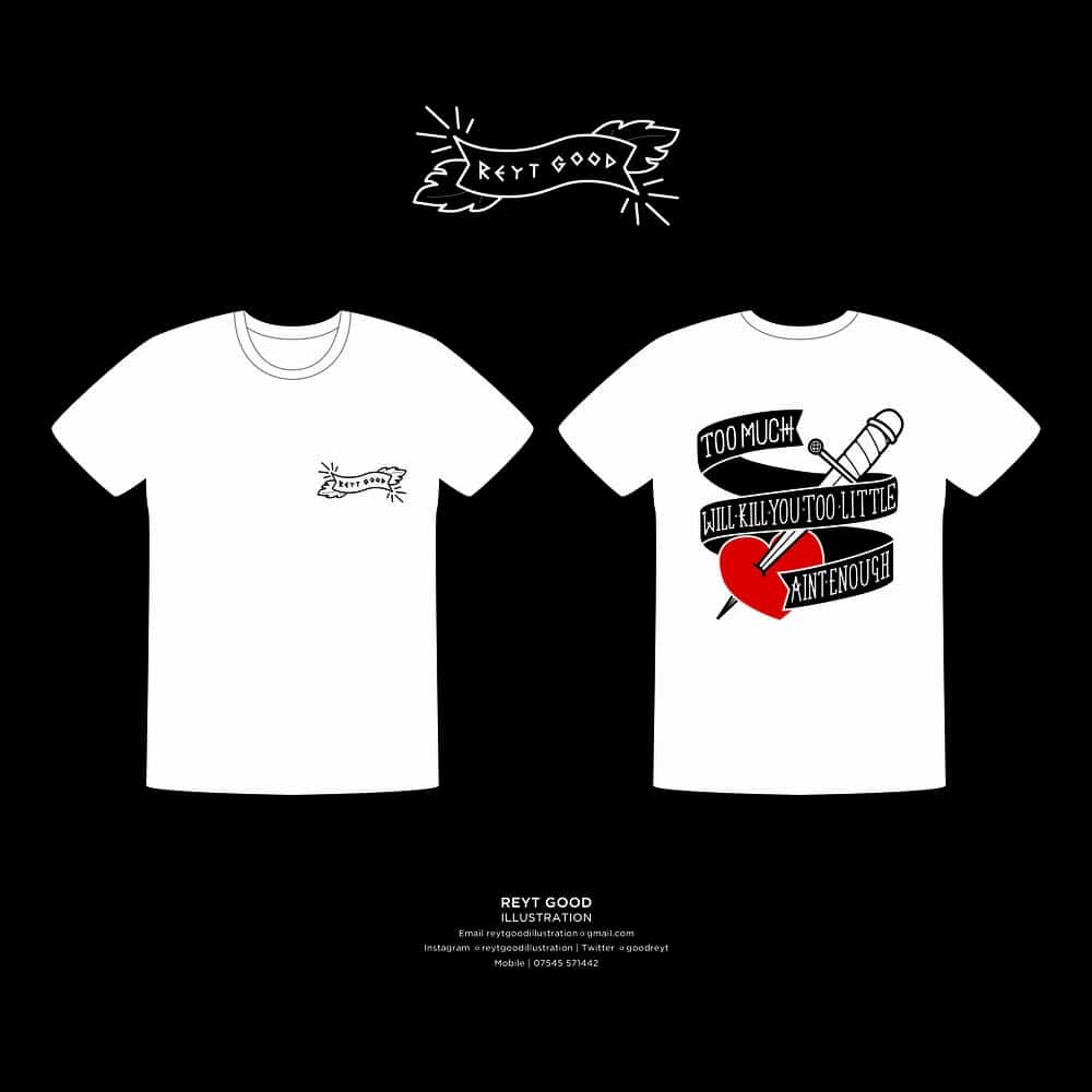 'Too Much Will Kill You' Graphic - T Shirt