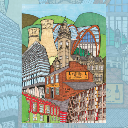 Hendon on background