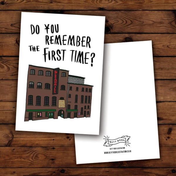 Leadmill 'Do you remember the first time' - Postcard (A6)