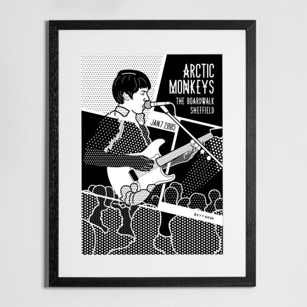Arctic Monkeys Gig - Print