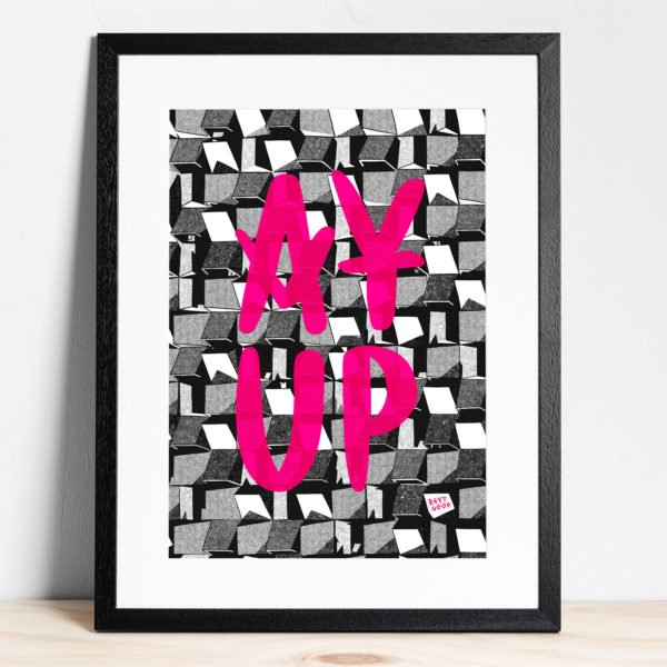 Sheffield is Grate screen print - Limited Edition