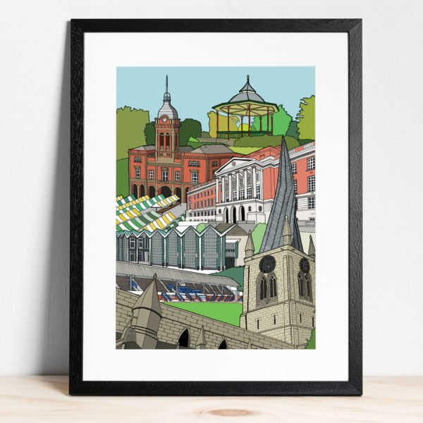 Chesterfield - Print (Colour)