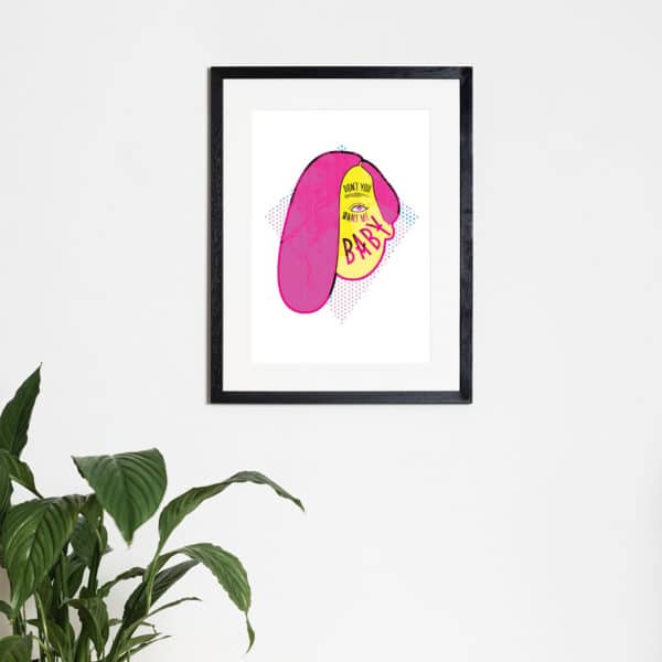 The Human League 'Don't You Want Me' Lyrics - Print