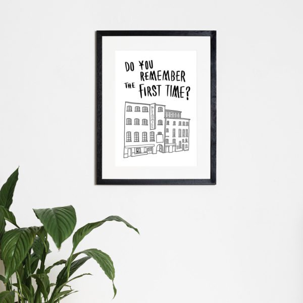 ‘Do you remember the first time’ Leadmill black and white