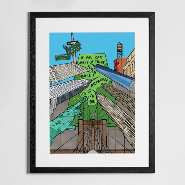 New York Skyline - Print