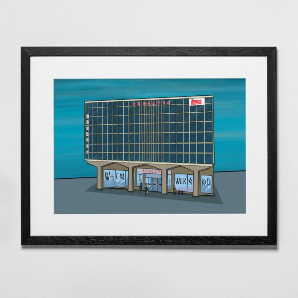 Wen I Wer A Kid' Redgates - Print