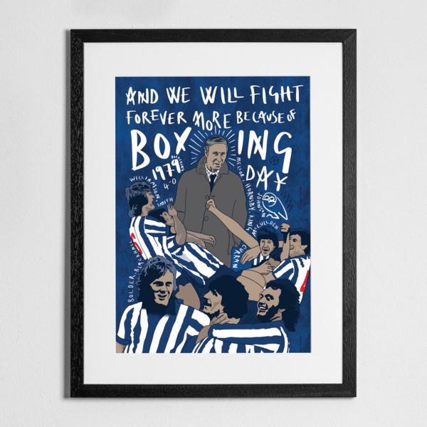 Boxing Day Massacre' SWFC 40th Anniversary - Print (Reyt Goal)