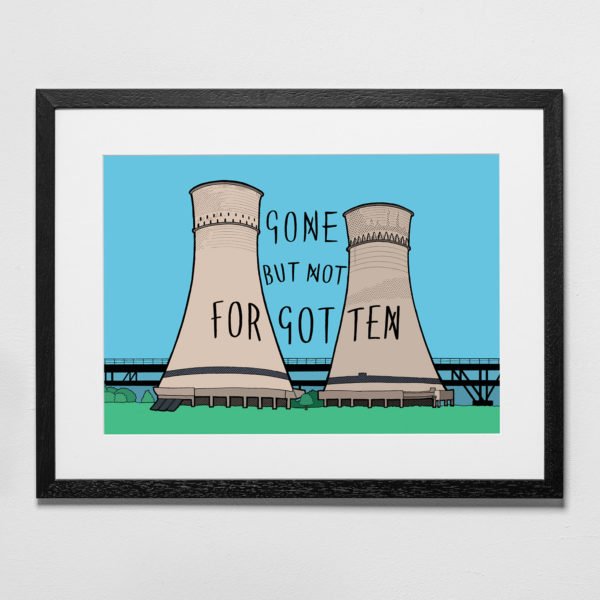 Gone But Not Forgotten Tinsley Towers - Print