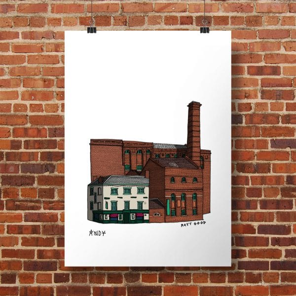 Aizlewood Mill - A5 Print
