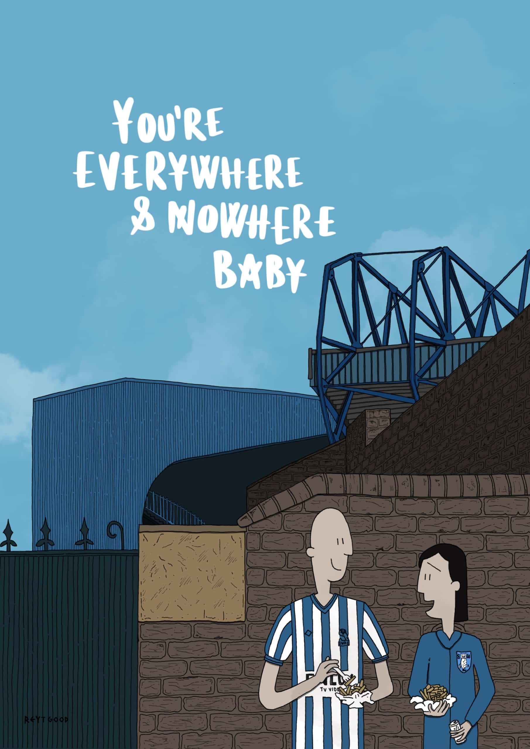 You're Everywhere and Nowhere - SWFC Print (Reyt Goal) - Image 2