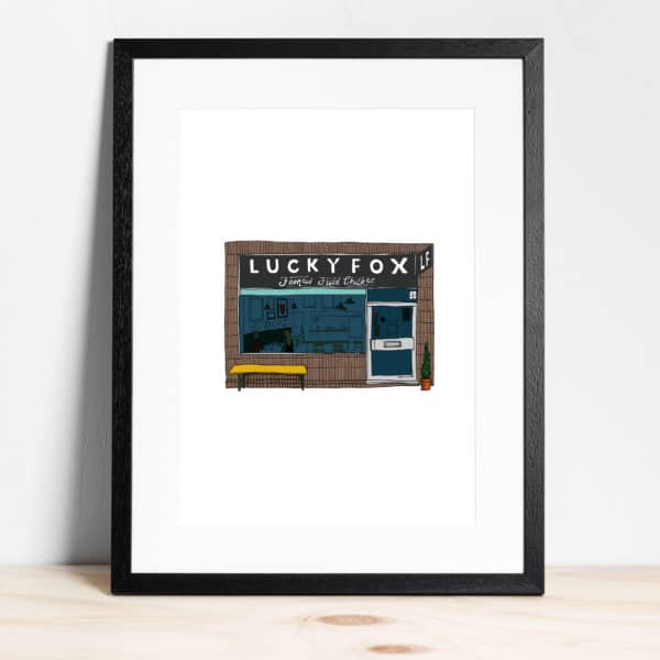 Lucky Fox - Fine Art Print