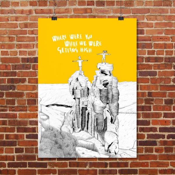 Getting High A2 limited edition fine art print - 10 available