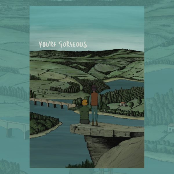 You're gorgeous - view over ladybower- Print (Colour)