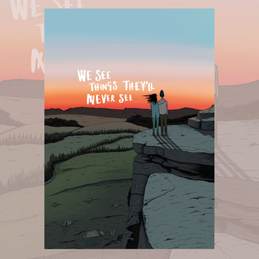 We See Things - Sunrise - Art Print