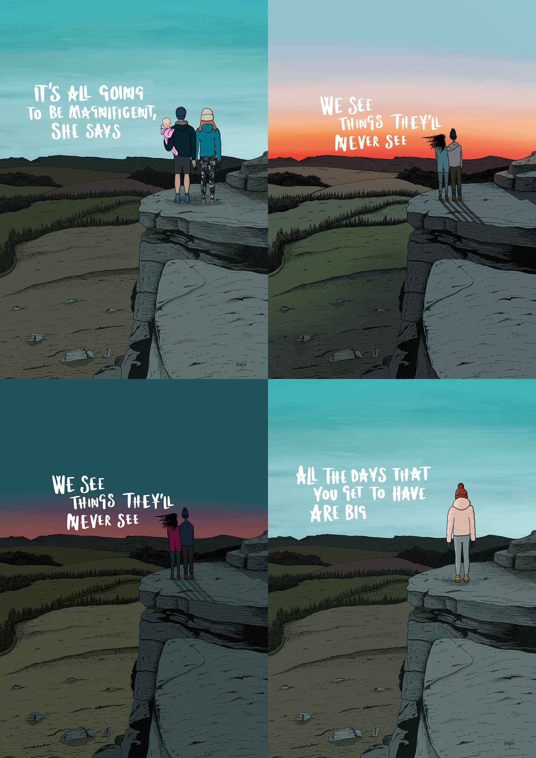 Personalised landscape illustrations - Image 2