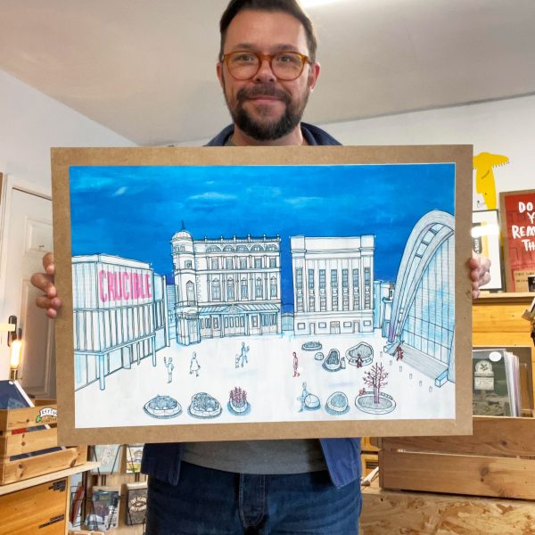 Tudor Square original Illustration