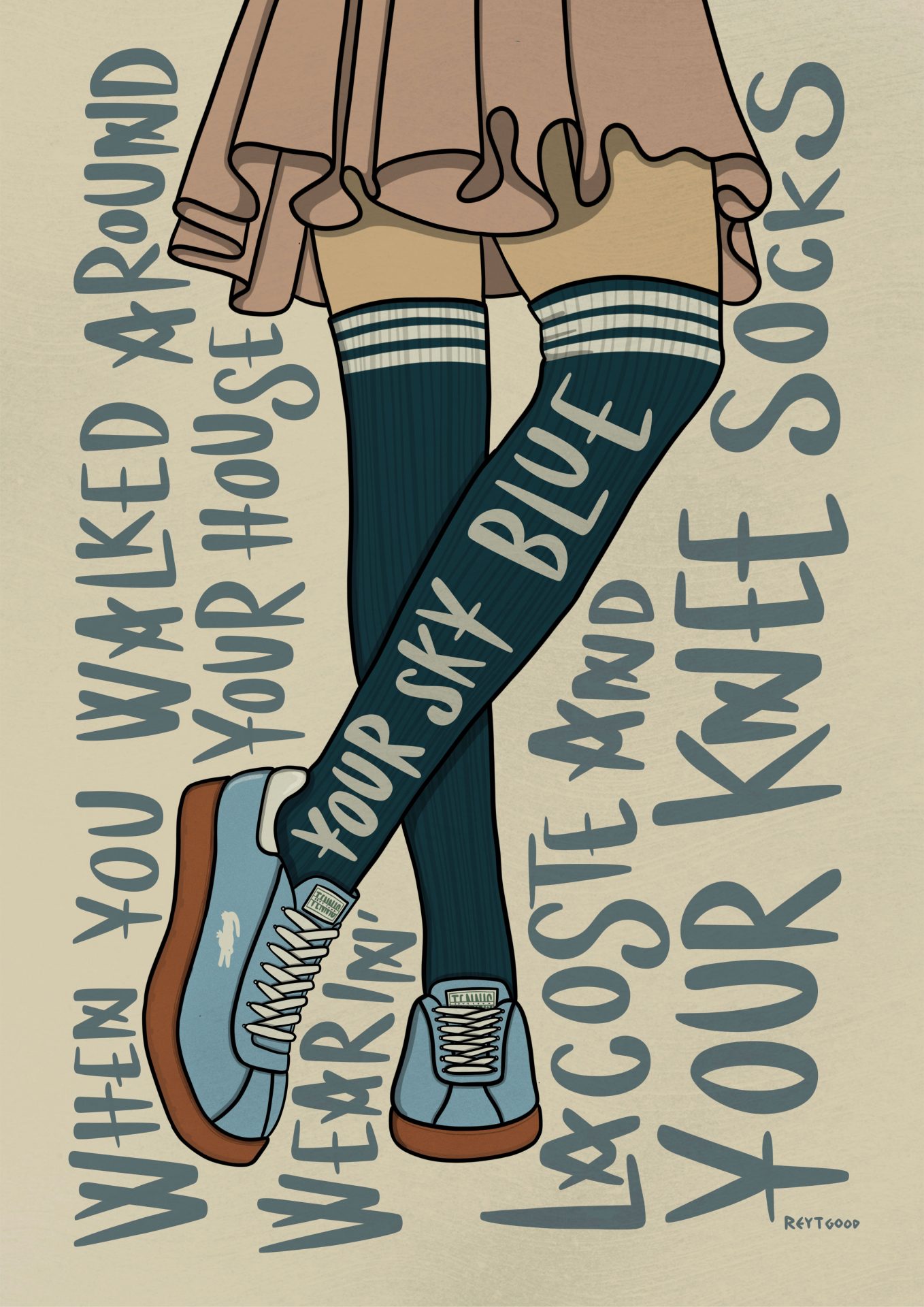 knee socks arctic monkeys