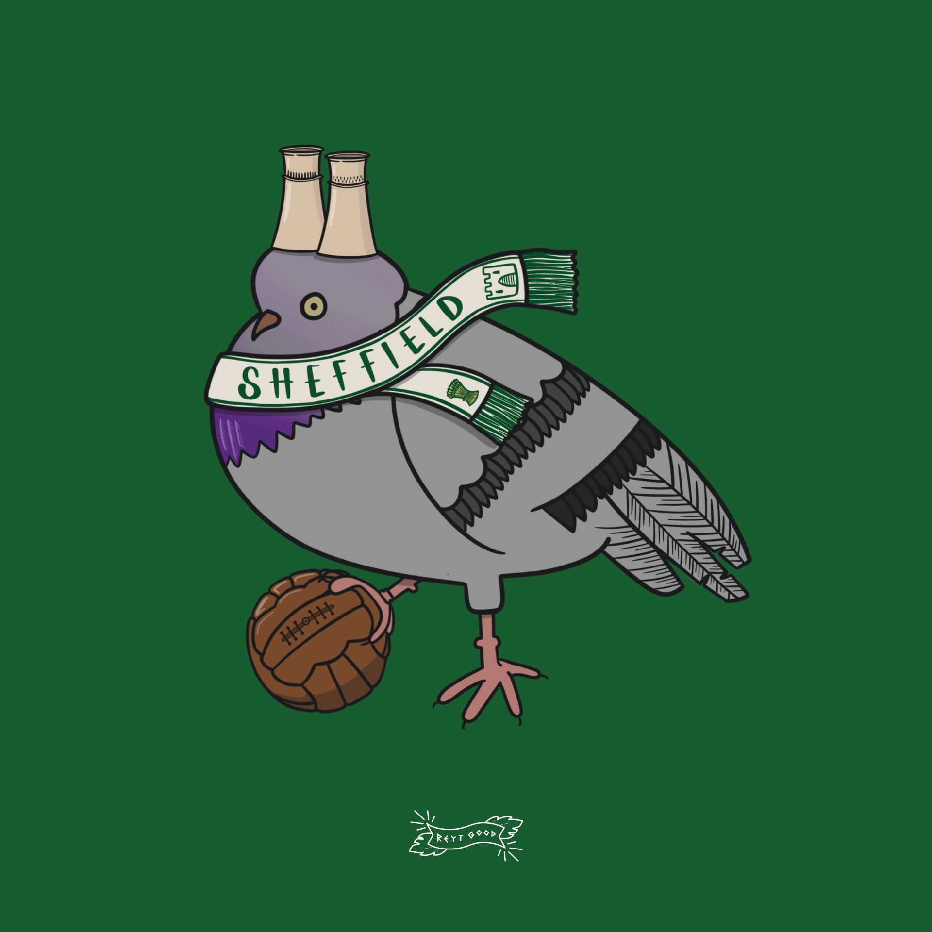 A pint of Sheffield - T Shirt - Image 4