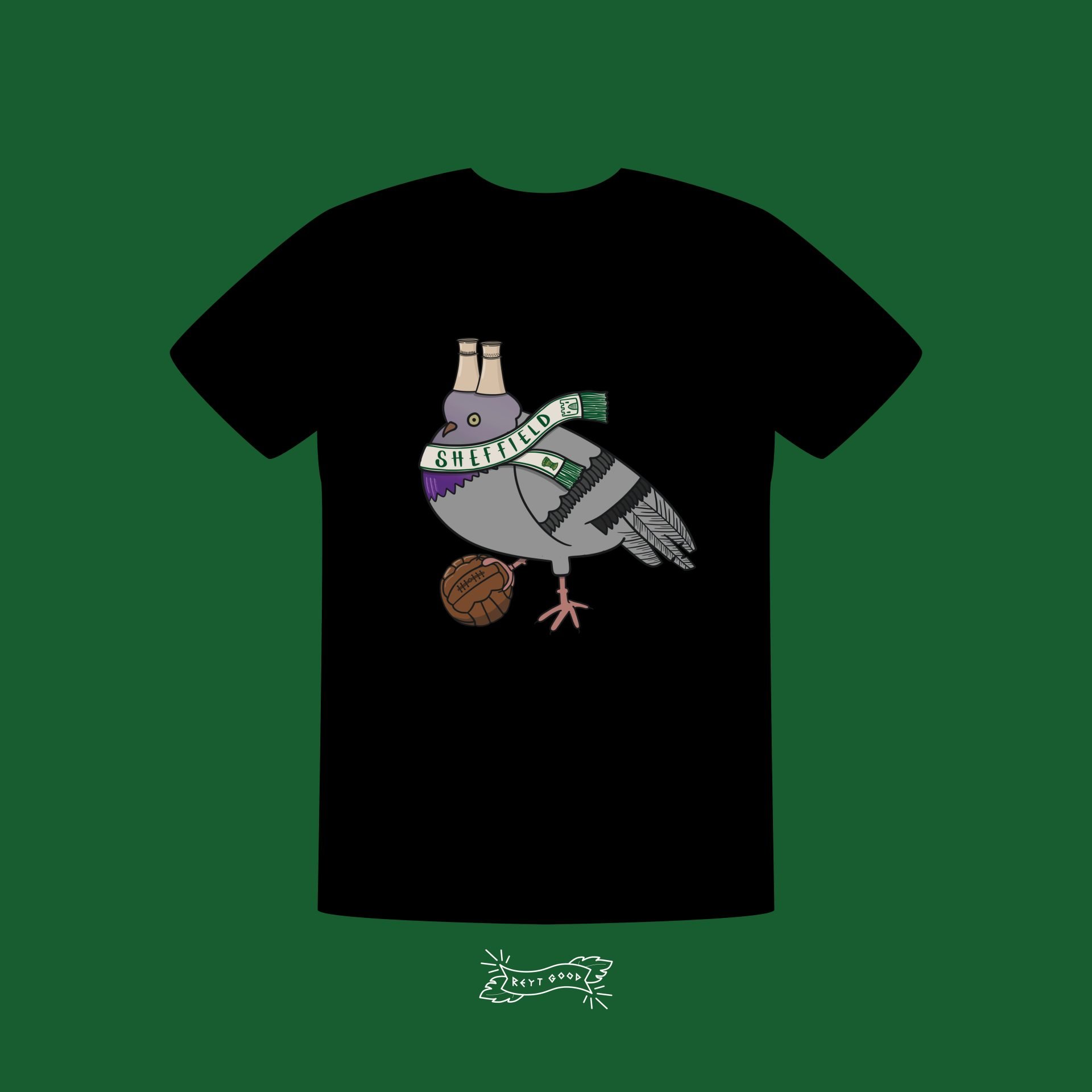 A pint of Sheffield - T Shirt - Image 2