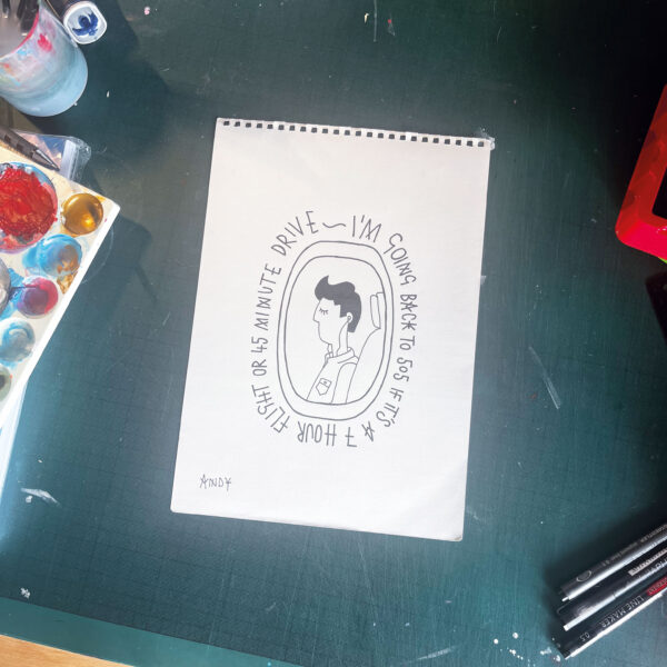 One after 505 - Sketch Book Original