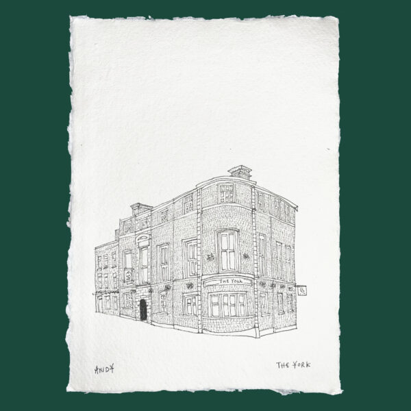 The York - Original Ink Illustration - A5