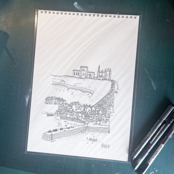 Whitby - Sketch Book Original