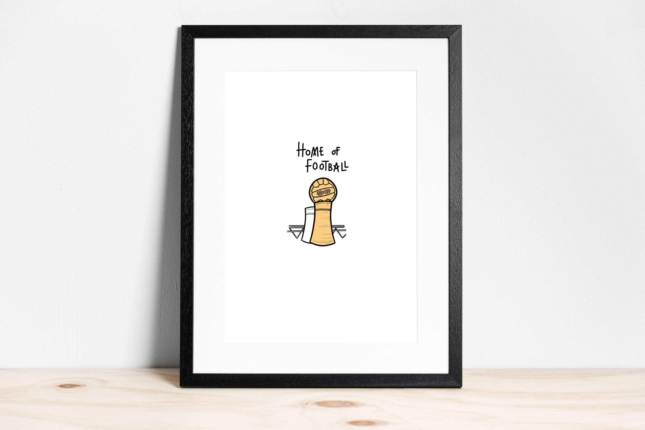 Home of Football - signed print - Image 2